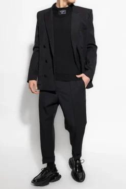 Balmain BLACK Wool sweater