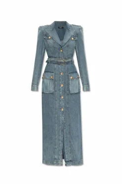 Balmain BLUE Denim dress