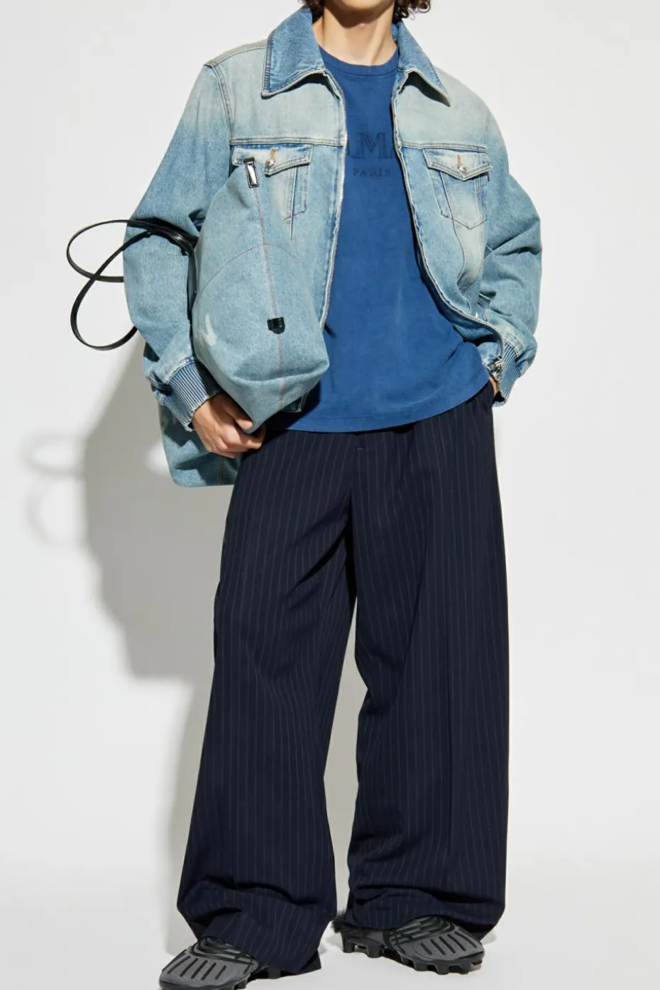 Balmain BLUE Denim jacket