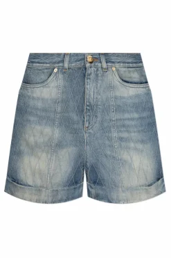 Balmain BLUE Denim shorts