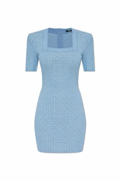 Balmain BLUE Fitted dress