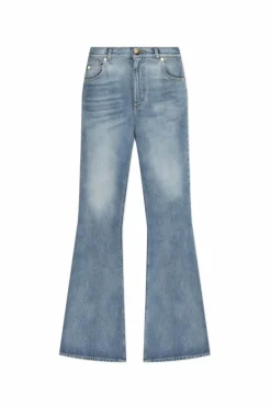 Balmain BLUE Jeans with flared legs