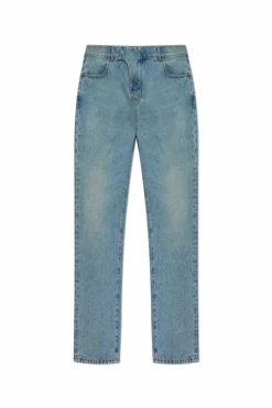 Balmain BLUE Straight-leg jeans