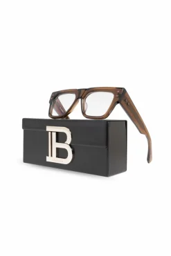 Balmain BROWN Prescription glasses