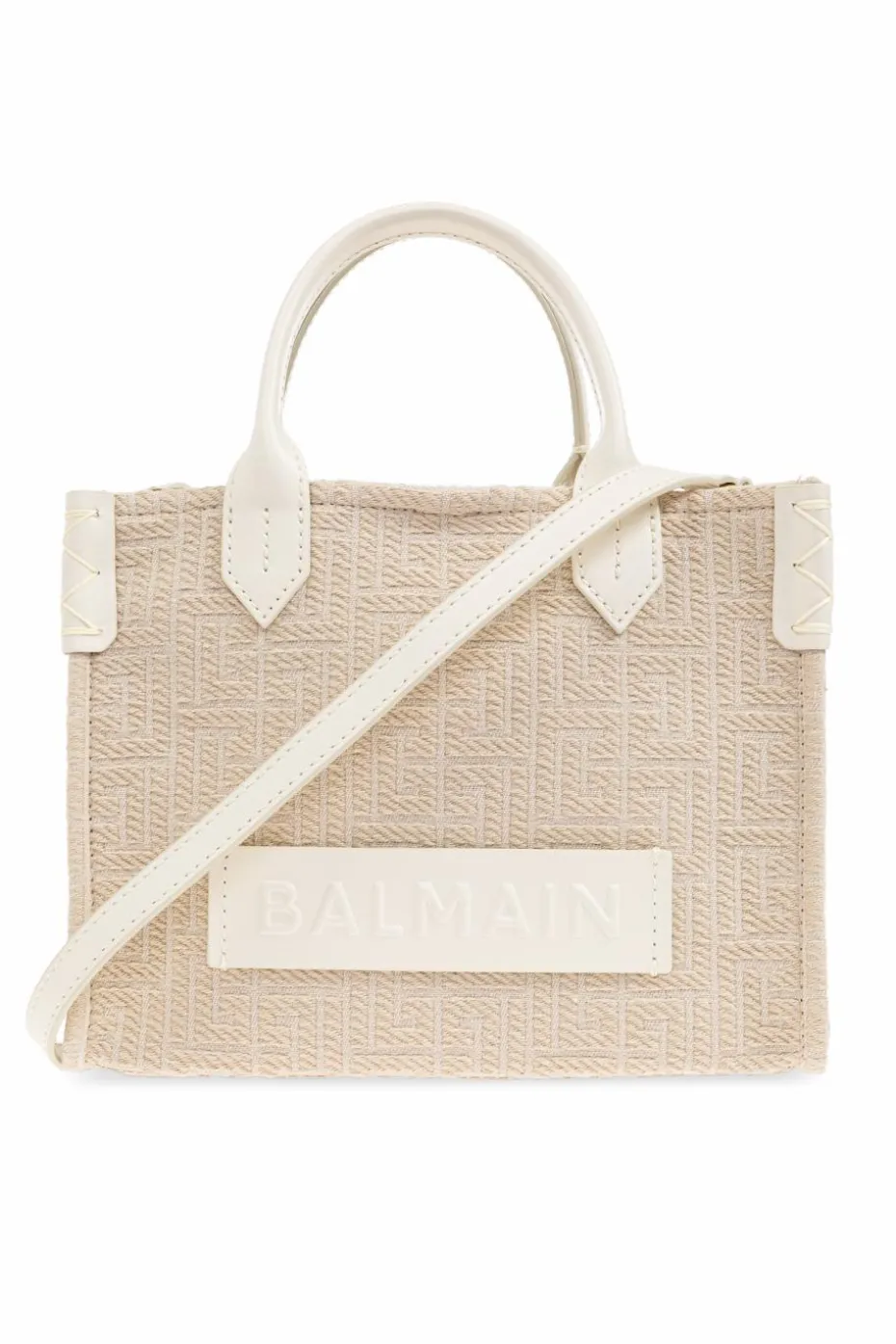 Balmain cream Bag `B-Army Small`