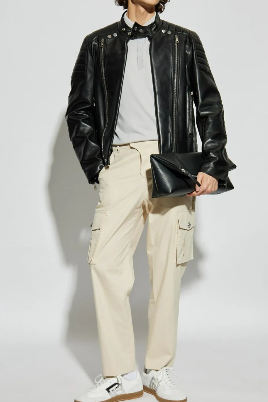 Balmain cream Cargo pants