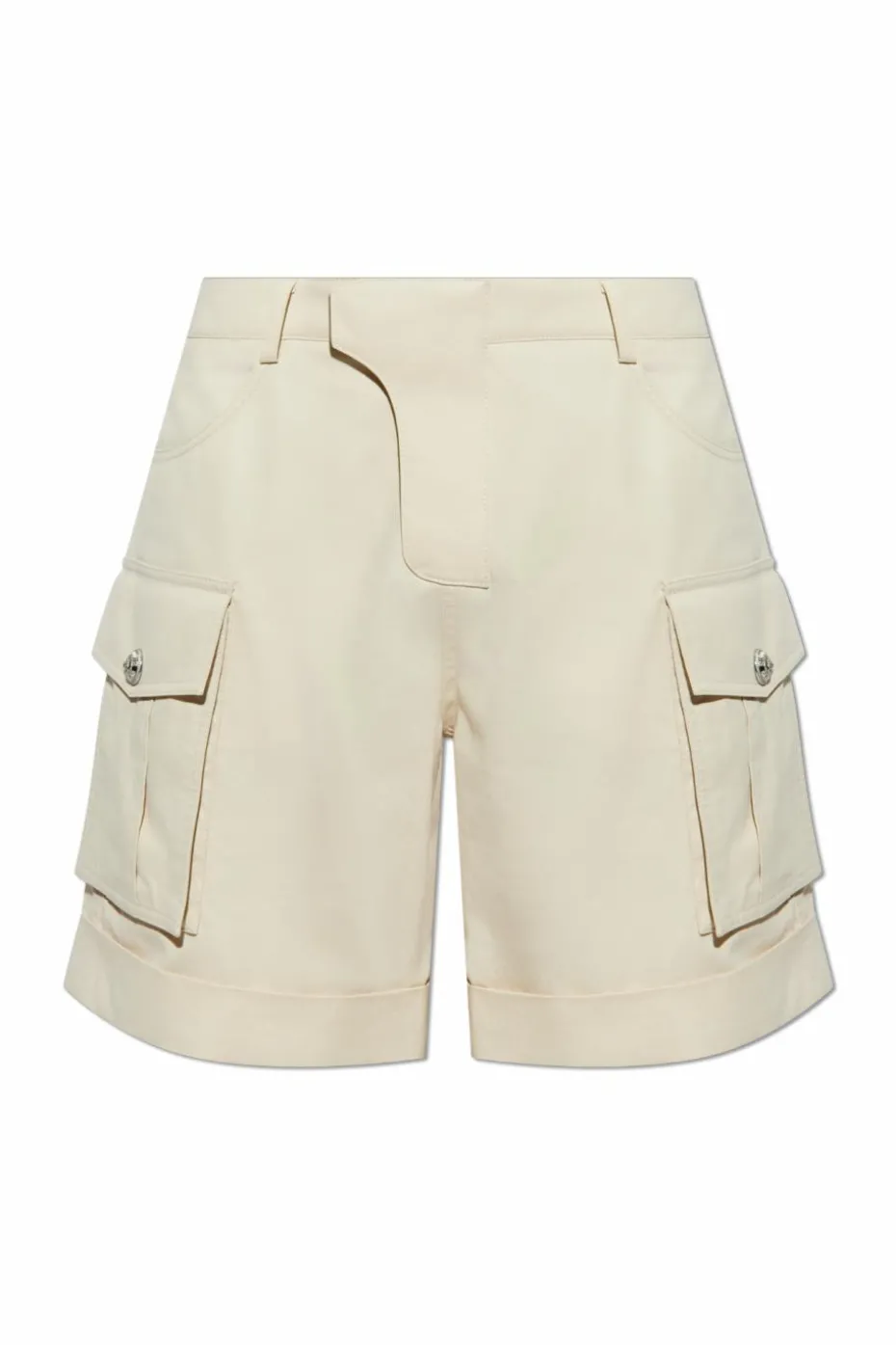 Balmain cream Cargo shorts