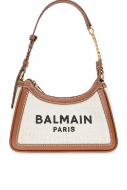Balmain cream Shoulder bag `B-Army`