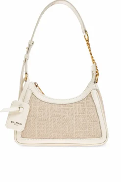 Balmain cream Shoulder bag `B-Army`