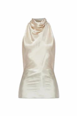 Balmain cream Silk top