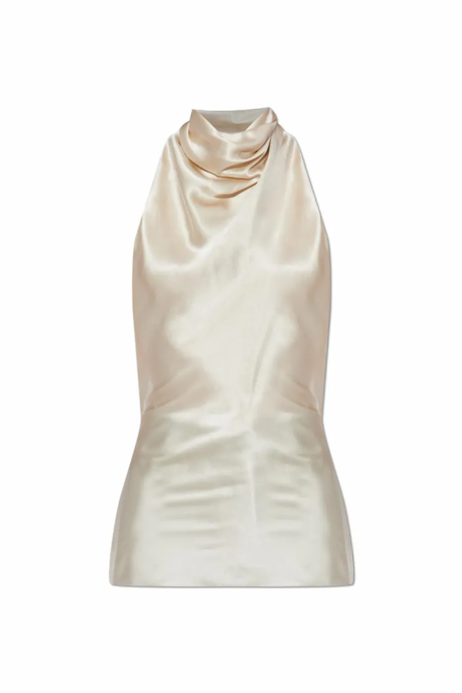 Balmain cream Silk top