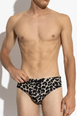 Balmain cream Swim shorts