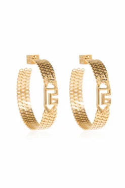 Balmain GOLD Brass earrings