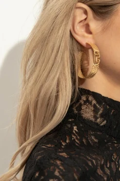 Balmain GOLD Brass earrings