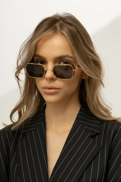 Balmain GOLD Embossed sunglasses
