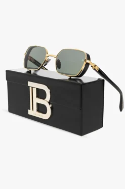 Balmain GOLD Embossed sunglasses