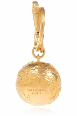 Balmain GOLD Keychain with charm