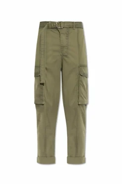 Balmain GREEN Cargo pants