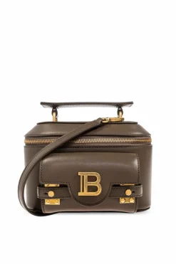 Balmain GREEN Leather handbag