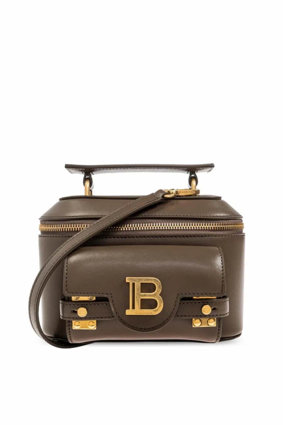 Balmain GREEN Leather handbag