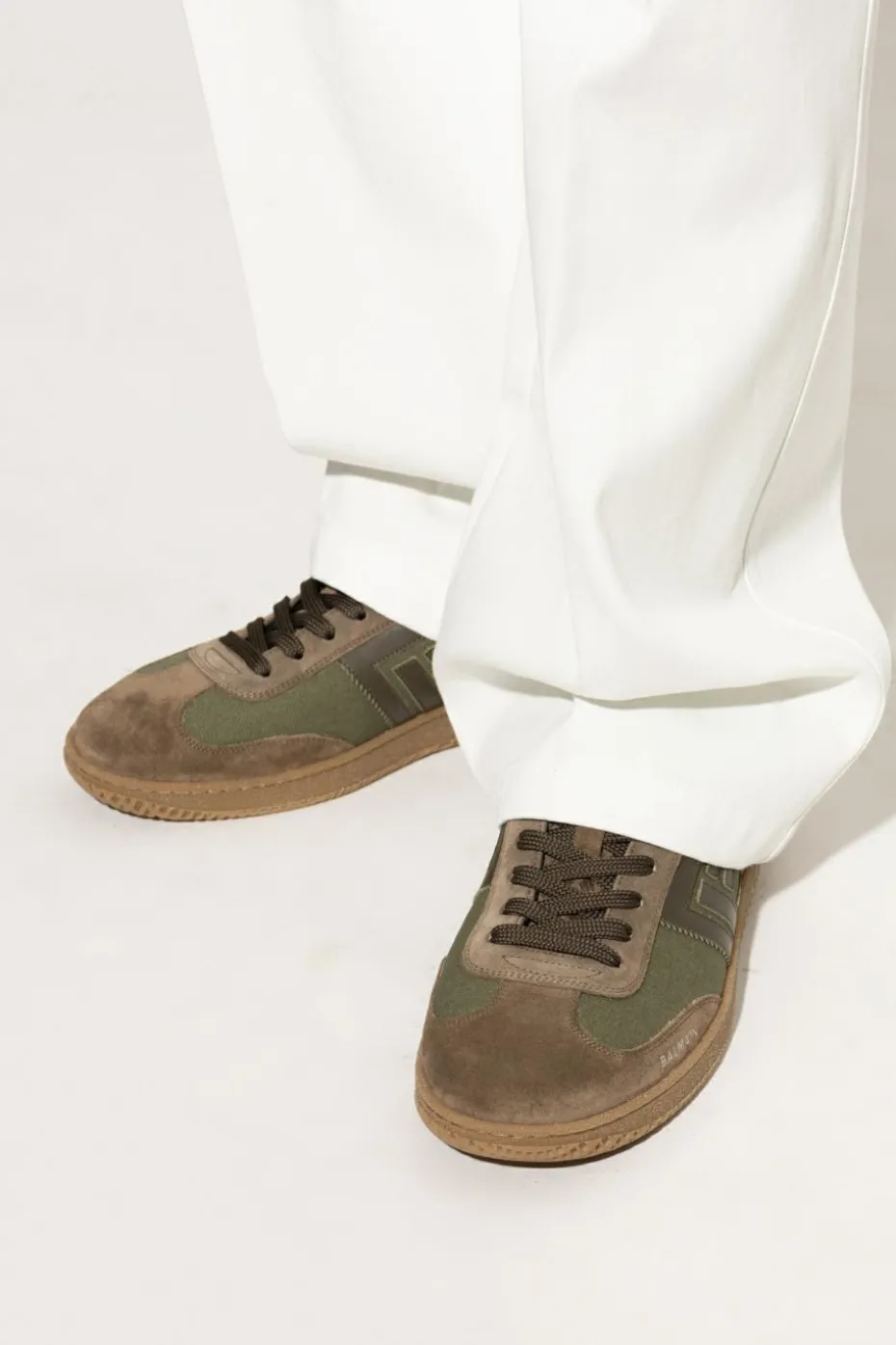 Balmain GREEN Sports shoes