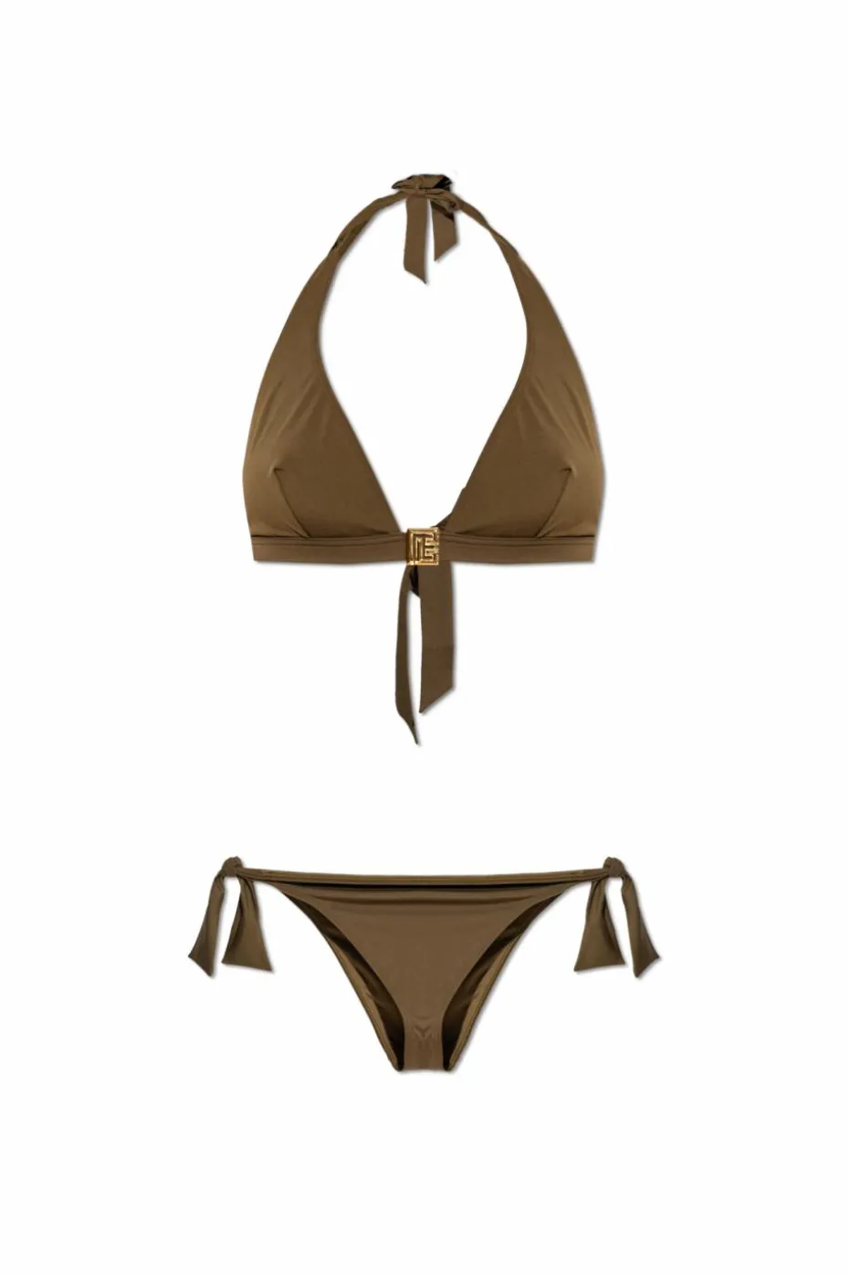 Balmain GREEN Two-piece swimsuit