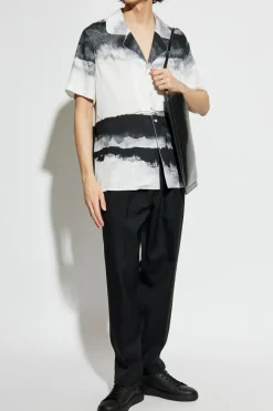 Balmain GREY Shirt with logo