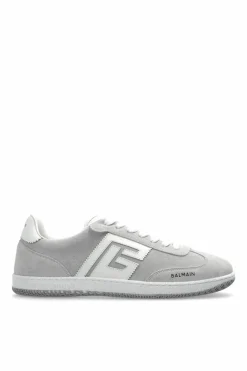 Balmain GREY "Swan" sports shoes