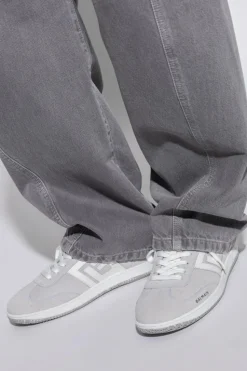 Balmain GREY "Swan" sports shoes