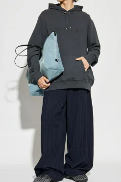 Balmain GREY Sweatshirt with logo