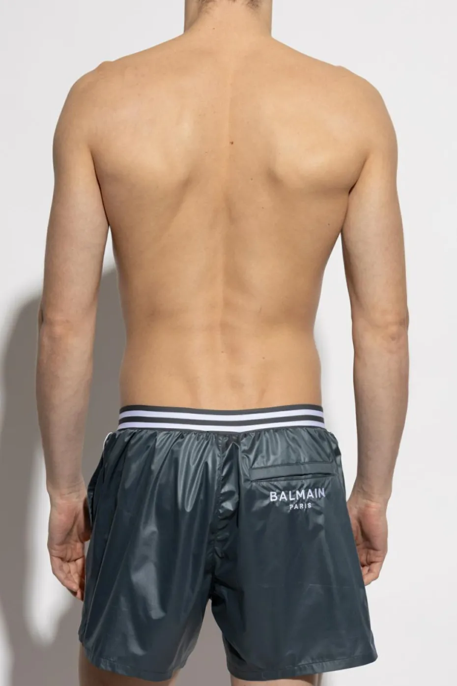 Balmain GREY Swim shorts