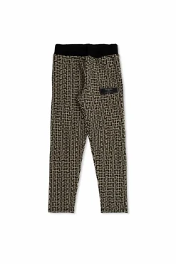Balmain Kids BLACK Monogram pants