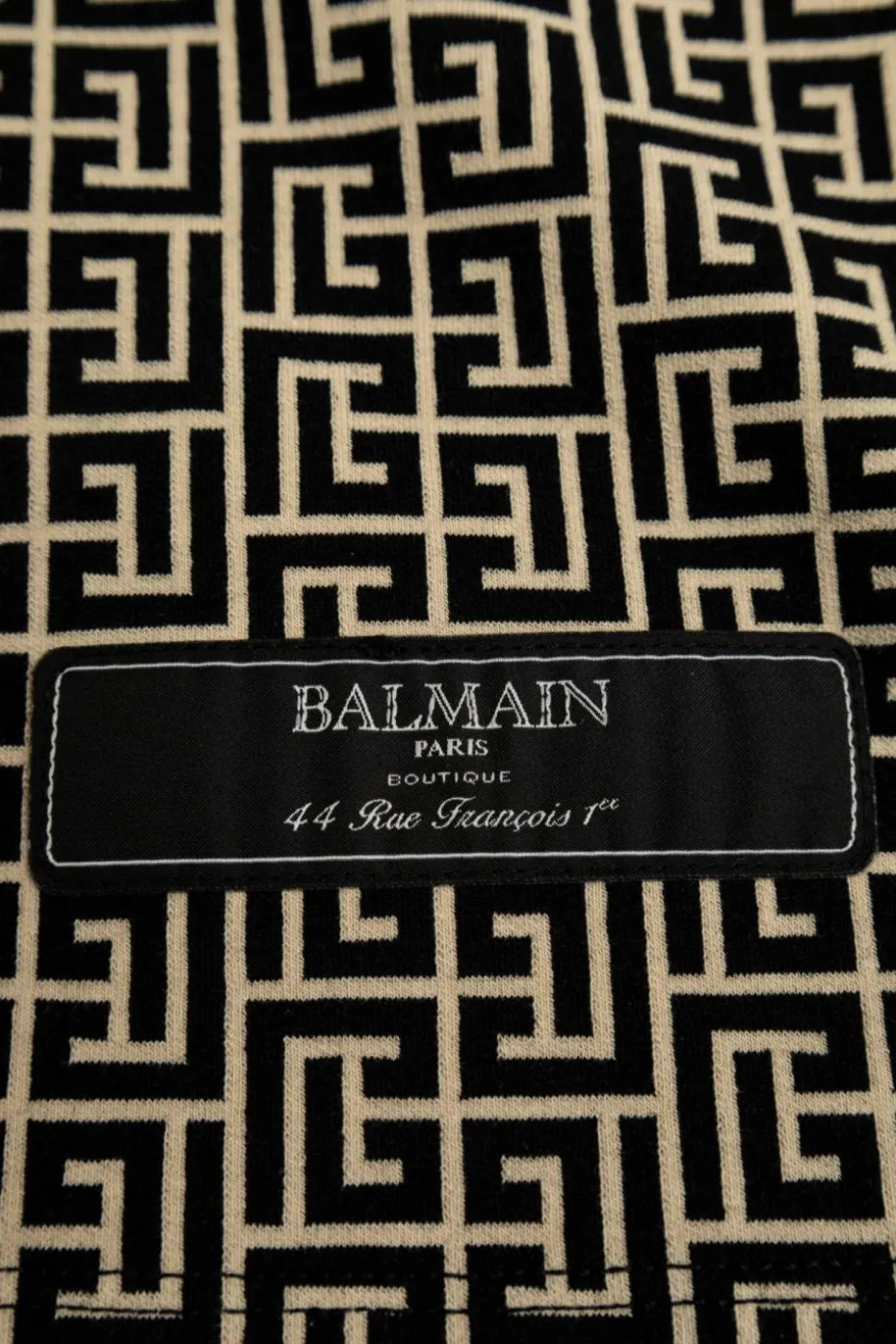 Balmain Kids BLACK Monogram shorts