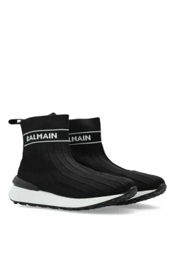Balmain Kids BLACK Sports shoes above the ankle