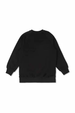 Balmain Kids BLACK Sweatshirt with logo