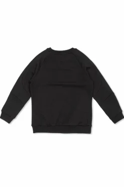 Balmain Kids BLACK Sweatshirt with logo