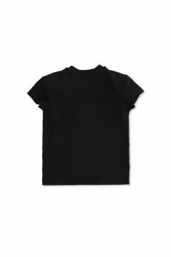 Balmain Kids BLACK T-shirt with logo