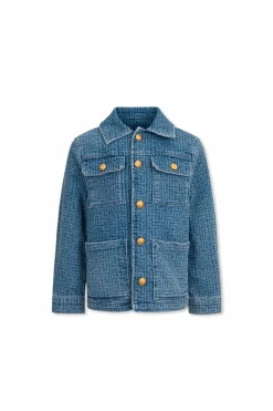 Balmain Kids BLUE Denim jacket