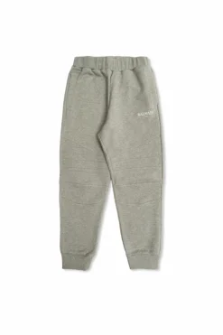 Balmain Kids GREY Sweatpants with logo