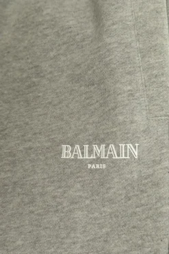Balmain Kids GREY Sweatpants with logo