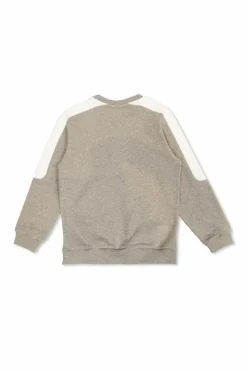 Balmain Kids GREY Sweatshirt with printed logo