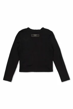 Balmain Kids NAVY BLUE Cardigan with monogram