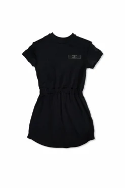Balmain Kids NAVY BLUE Monogram dress