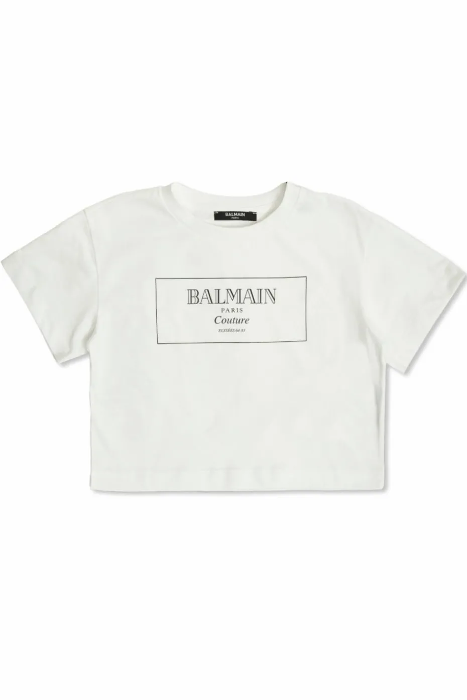 Balmain Kids WHITE T-shirt with logo