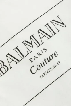 Balmain Kids WHITE T-shirt with logo
