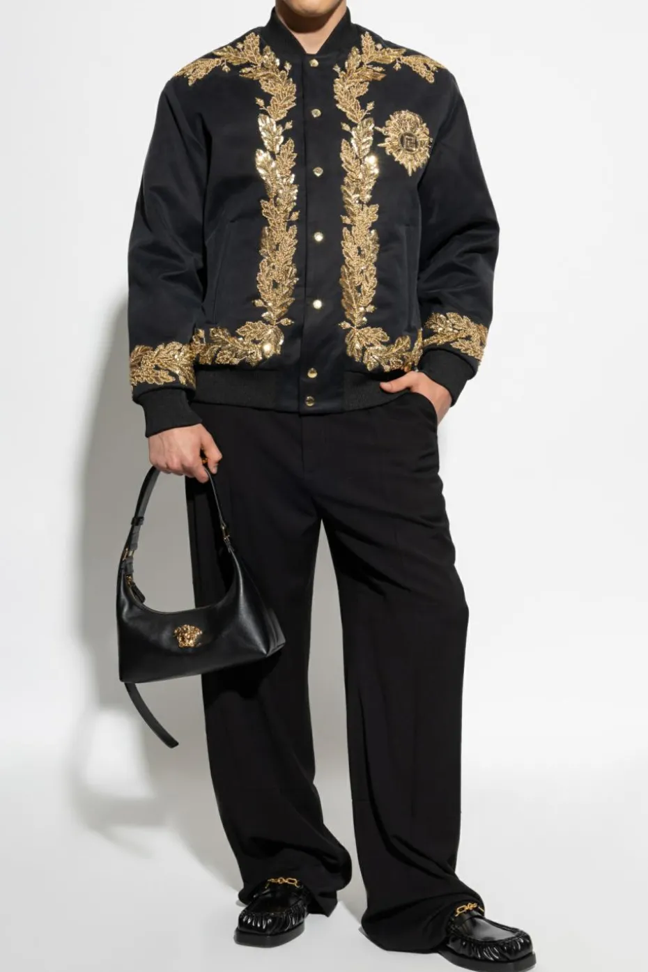 Balmain NAVY BLUE Bomber jacket
