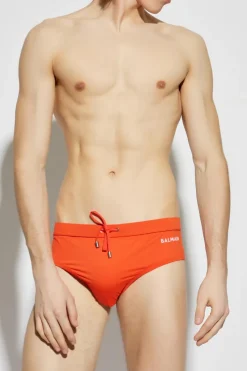Balmain ORANGE Swim Briefs