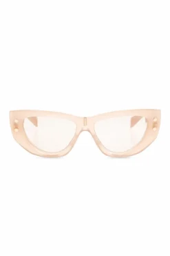 Balmain PINK Sunglasses with logo