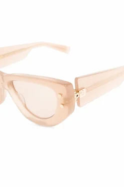 Balmain PINK Sunglasses with logo