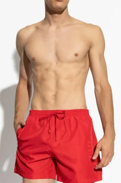 Balmain RED Swim shorts